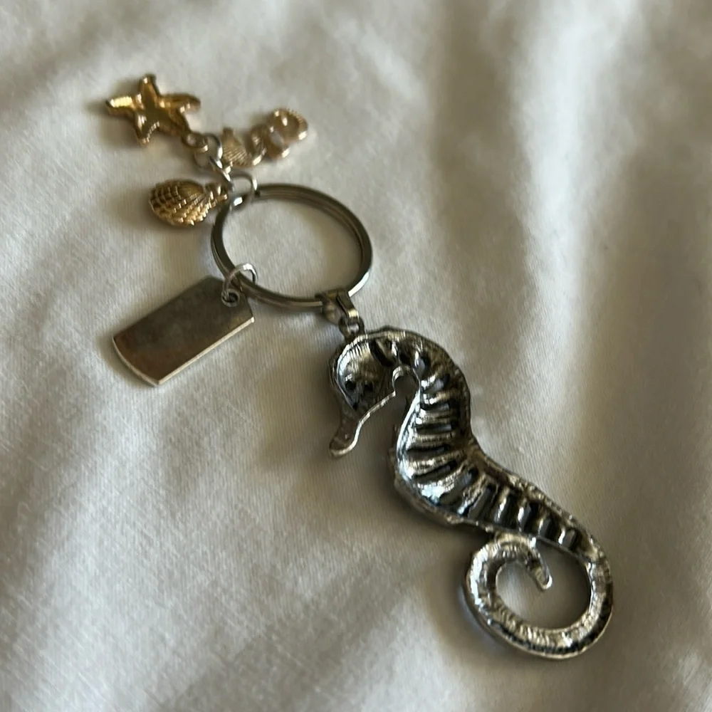 Silver‎ “Find Joy in the Journey” keychain